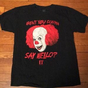 IT Movie Pennywise Clown T Shirt Men’s Large